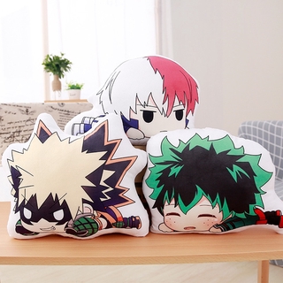 Gối Nhồi Bông Hình Nhân Vật Bakugou Katsuki Todoroki Shoto Midoriya Izuku Bolster Trong My Hero Academia