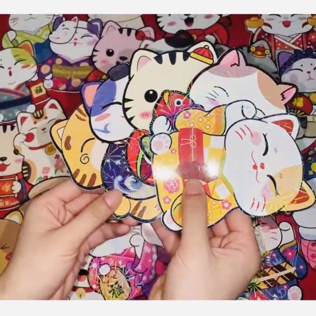10 bao lì xì chibi 2023 xinh xắn đáng yêu giá cạnh tranh hàng loại 1