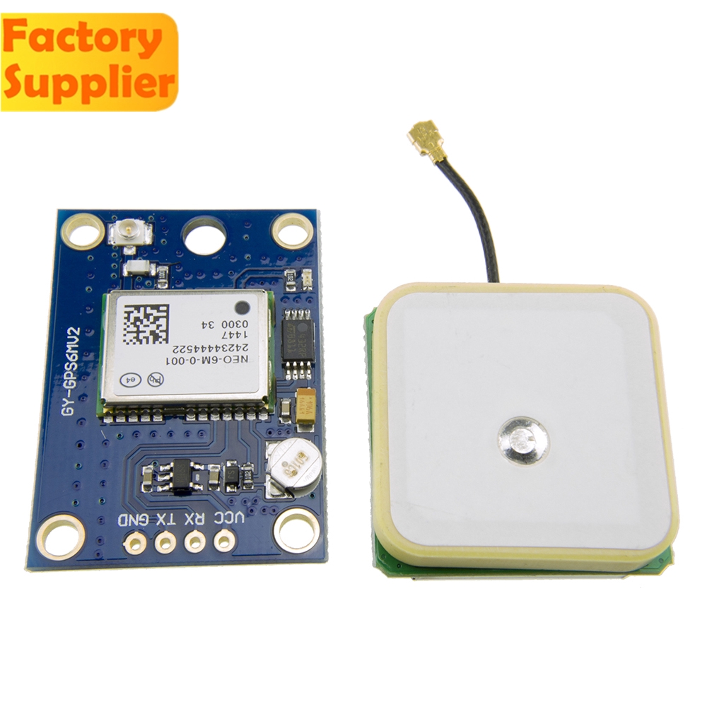 Mô Đun Gps Gy-Gps6Mv2 Neo-6Mv2 Neo6Mv2 Cho Arduino 3v-5v Rs232 Ttl