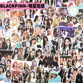 Miếng dán trang trí điện thoại hình Blackpink jisoo lisa