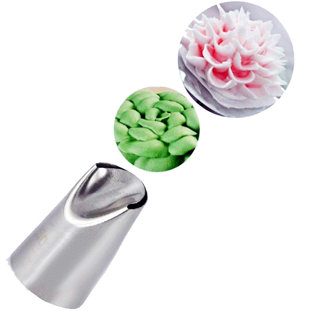 Bộ 3 Đầu Bắt Kem ANAEAT Bằng Thép Không Gỉ Tiện Dụng Trang Trí Bánh Kem Làm Bếp