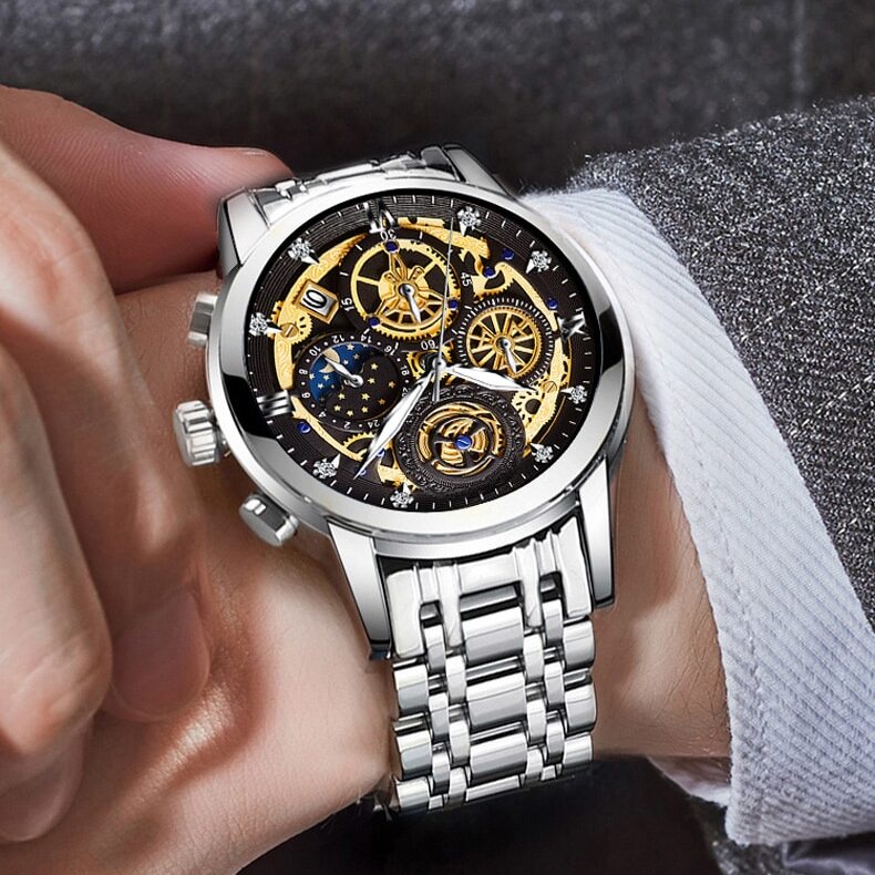 Đồng Hồ Nam Chính Hãng WISHDOIT TD5 Dây Thép Cao Cấp Có Lịch Ngày Đẹp Đẳng Cấp Giá Rẻ | BigBuy360 - bigbuy360.vn