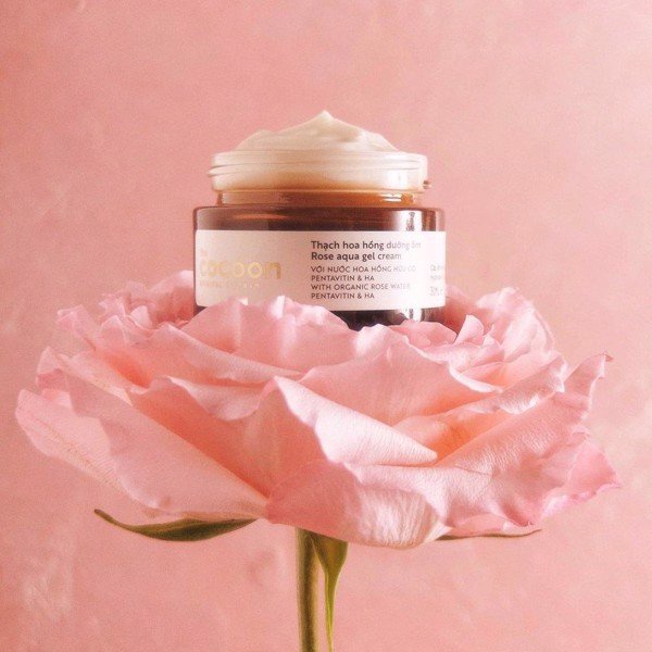 Kem Dưỡng Ẩm Dạng Thạch Hoa Hồng CoCoon Rose Aqua Cream