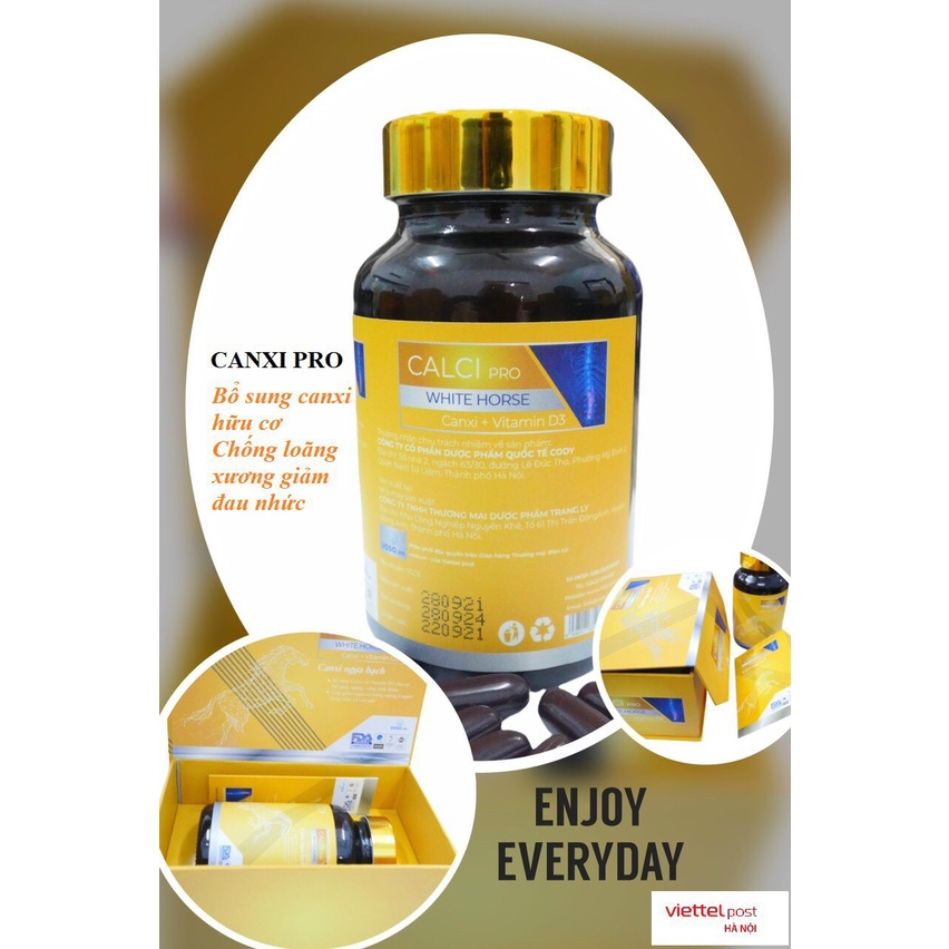 CANXI Ngựa bạch CODY bổ sung canxi cho trẻ và thanh thiếu niên đang trong độ tuổi phát triển chiều cao