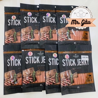 Thịt bò que snack cho chó bowwow stick jerky 90g