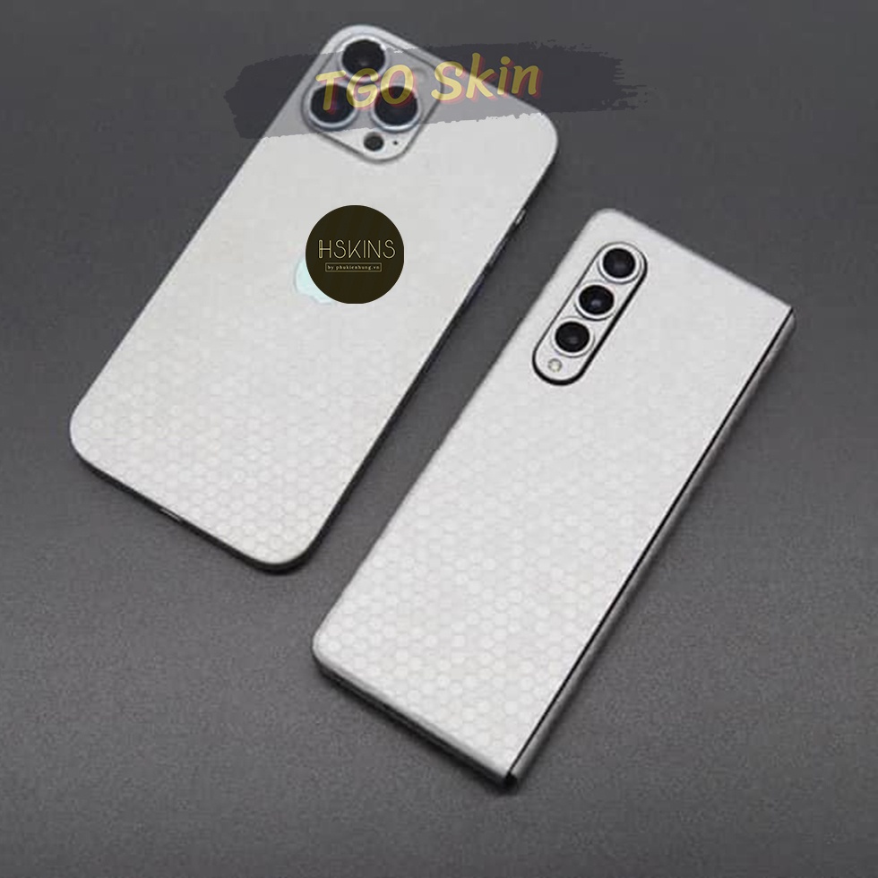 Miếng dán skin HoneyComb iPhone 13 Pro Max / iPhone 12 Pro Max / 13 Pro / 13 / 13 Mini / 12 Pro / 12 / 12 Mini