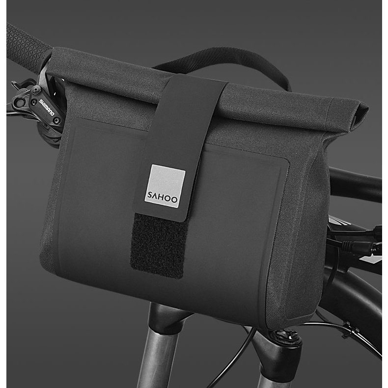 Túi gắn ghi đông xe đạp có thể chuyển thành xúi xách chống thấm nước Sahoo Pro Full Waterproof Handlebar bag