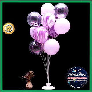 [Giá rẻ số 1] Trụ gắn bóng, trụ dựng bóng bay chất liệu Mica loại 7 hoặc 12 cành