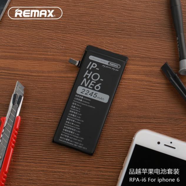 Pin dung lượng cao IPHONE 6 đến XS MAX-HÃNG REMAX-BH 6 THÁNG