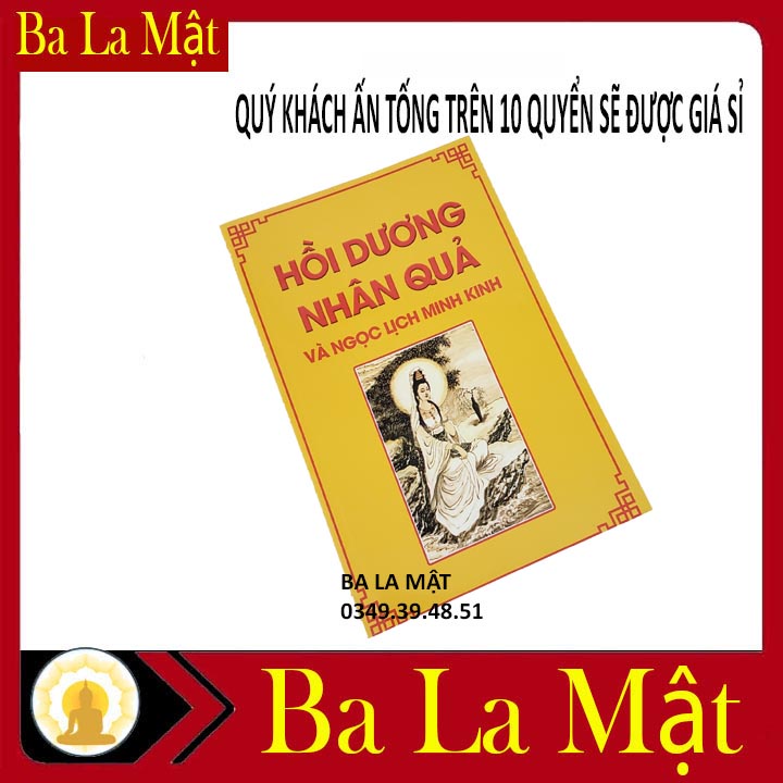 Sách - Kinh Hồi Dương Nhân Quả Trọn Bộ Bìa Giấy