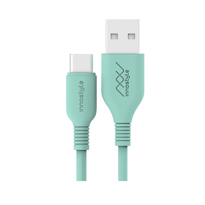 [Bền Bỉ] Cáp Innostyle Jazzy USB-A to USB-C 1.2M Hỗ Trợ Sạc Nhanh 15W IAC150t - Follow HIBUCENTER Giảm 5%