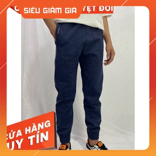 [xuất khẩu]  Quần jogger thun da cá nam nữ cao cấp