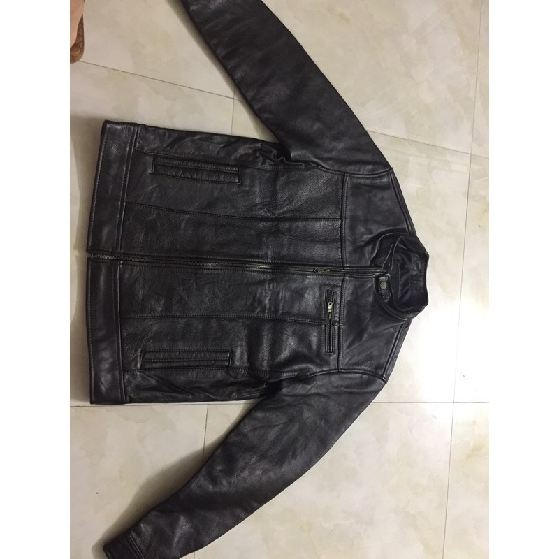 Áo khoác da bò thật siêu dầy Canada | BigBuy360 - bigbuy360.vn