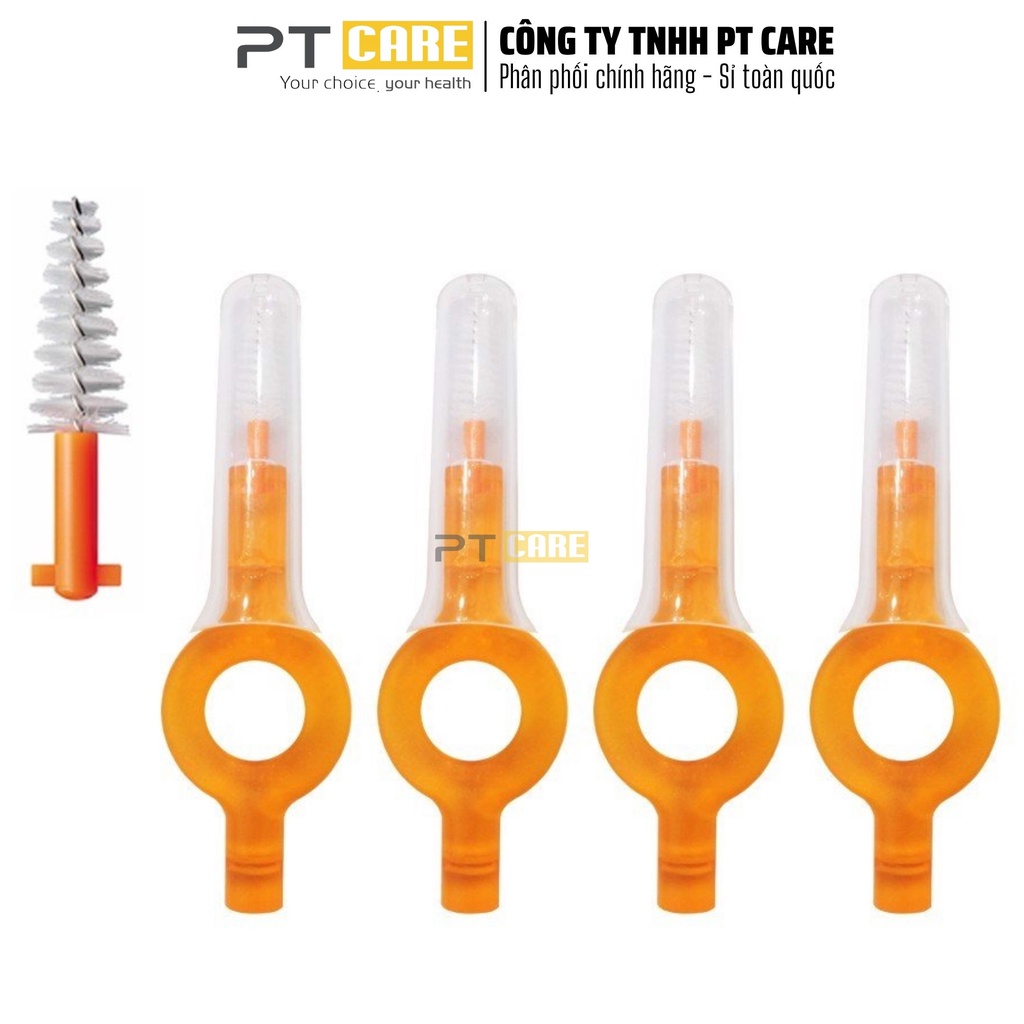 PT CARE | Bàn Chải Kẽ Curaprox CPS 014 Handy Thụy Sĩ CPS14 Cho Răng Niềng Chỉnh Nha Tách Lẻ 1 Cây - 4 Cây