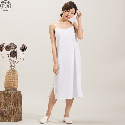 Váy hai dây xẻ tà 💖Freeship💖 Đầm xẻ tà hai dây dáng suông tiểu thư phù hợp mặc đi mọi nơi Maze House | WebRaoVat - webraovat.net.vn