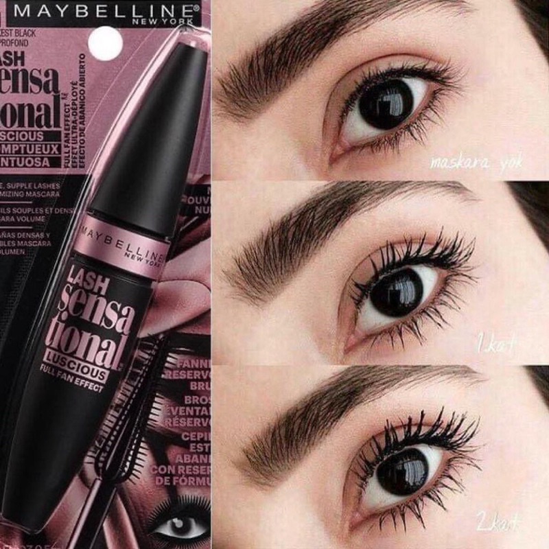 Chuốt mi MAYBELLINE Lash Sensational Luscious Full Fan Effect