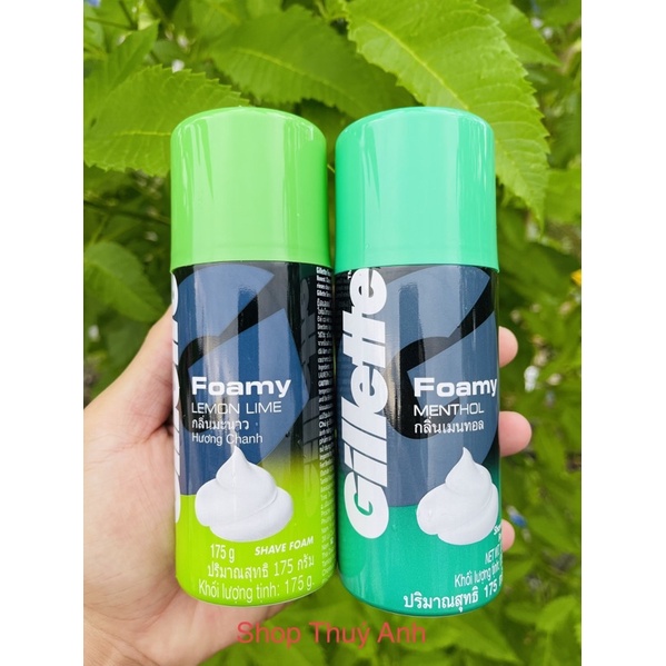 Bọt Cạo Râu Gillette Foamy 50g ~175g