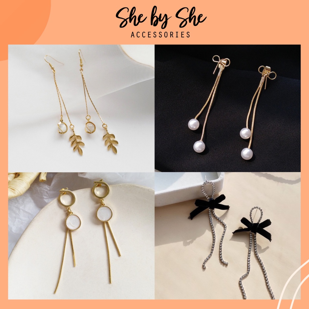 Khuyên tai dáng dài tiểu thư cực xinh SHEBYSHE - K43