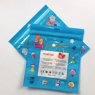 TÚI ZIP VUỐT MIỆNG - BAO BÌ ĐỰNG SQUISHY