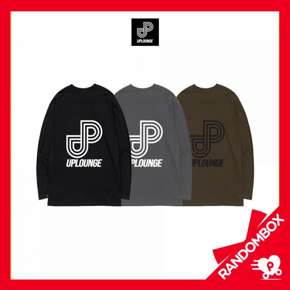 Áo thun nam nữ tay dài UP Lounge nhập khẩu Hàn Quốc (GYMWEAR Men's Long Sleeves T-shirts) PICKO