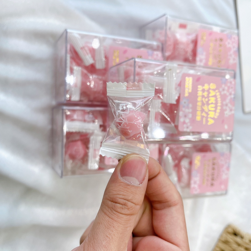 [TỔNG KHO GIÁ SỈ] Kẹo Fruitcandy Sakura 68g ( ảnh thật shop tự chụp tại kho)
