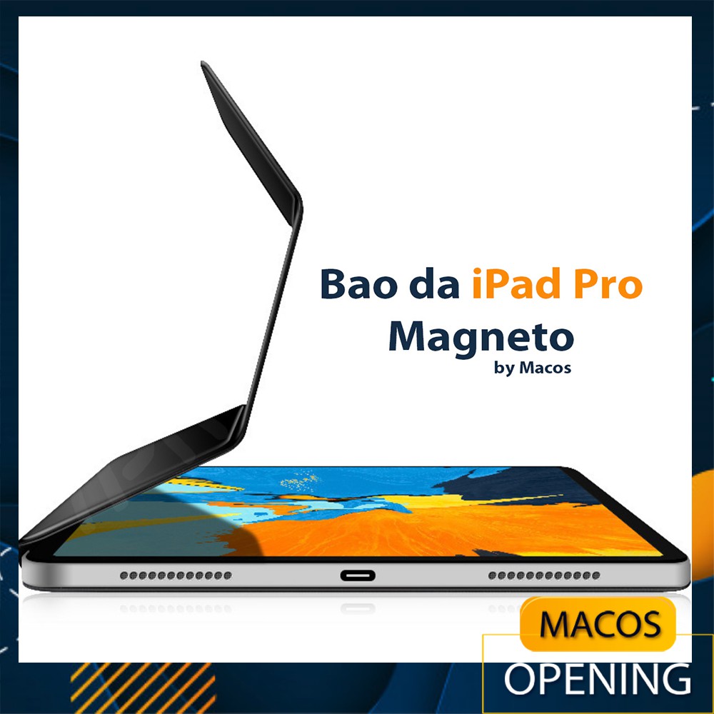 [Tràn viền] Bao da iPad Pro Magneto siêu mỏng cho cảm giác như không dùng ốp ipad pro 11, air 4 10.9,12.9 inch (AB03)