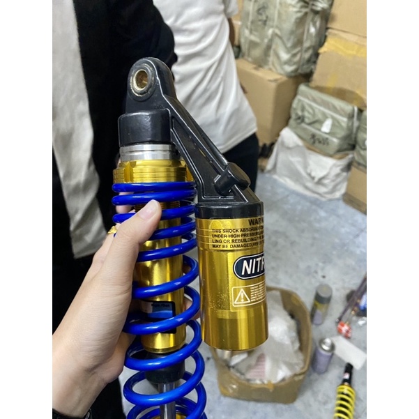 Phuộc nhún sau Sum ga bình dầu cho các xe 1 phuộc Vario Sh mode Click Janus Lead vision