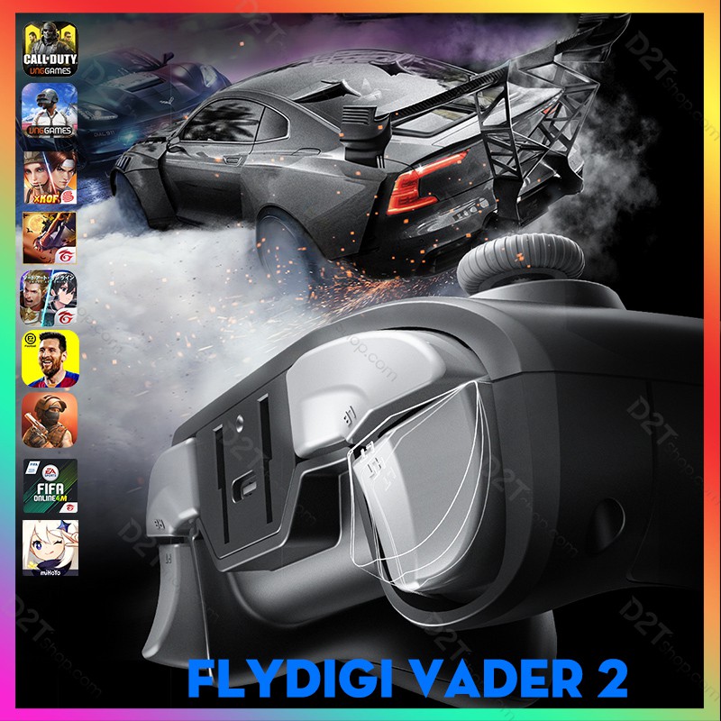 Flydigi Vader 2 | Tay cầm chơi game đa nền tảng Liên quân, COD, PUBG cho IOS, Android,PC, Androi TVbox, Xbox One