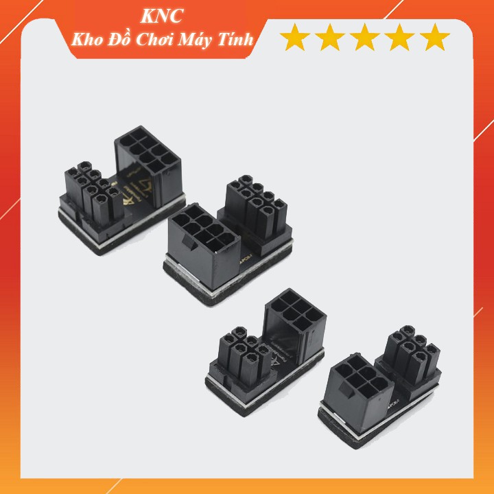 Cầu chuyển góc cắm 90 độ dây nguồn VGA 6pin và 8pin