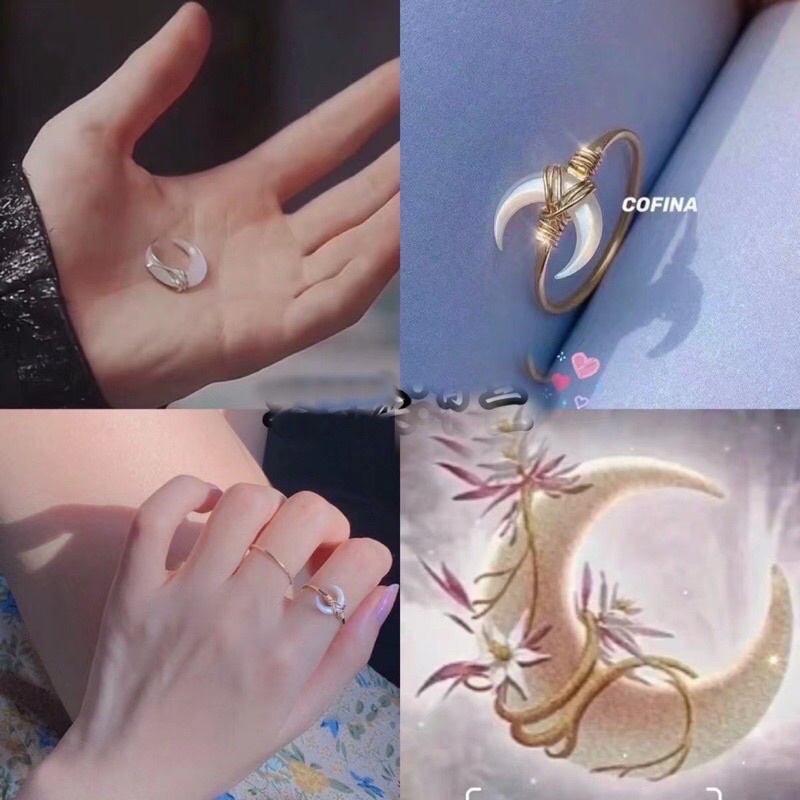 Nhẫn và vòng tay phim thương lan quyết của tiểu lan hoa có sẵn bằng kim loại mạ
