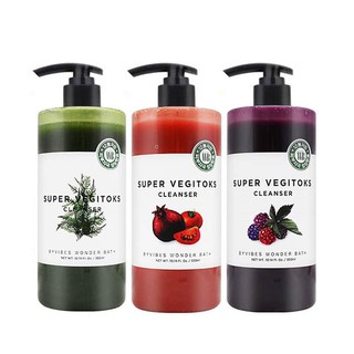 Sữa Rửa Mặt Rau Củ Thải Độc Super Vegitoks Cleanser Wonder Bath
