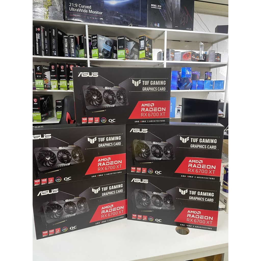 Card màn hình ASUS TUF Gaming Radeon™ RX 6700 XT OC Edition 12GB GDDR6 | BigBuy360 - bigbuy360.vn