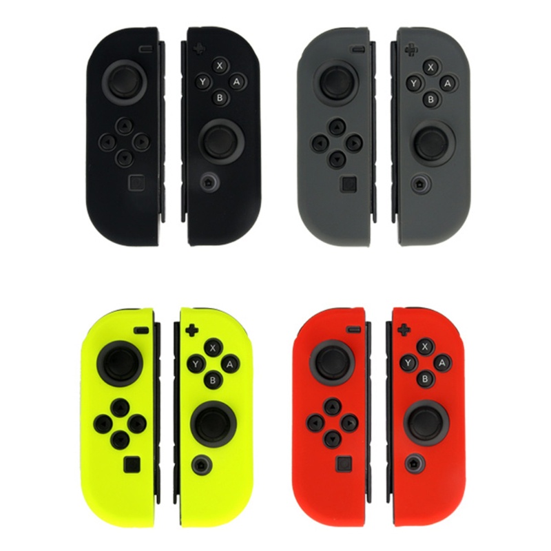 Set 2 Vỏ Bọc Silicon Chống Trượt Cho Tay Cầm Điều Khiển Chơi Game Swi