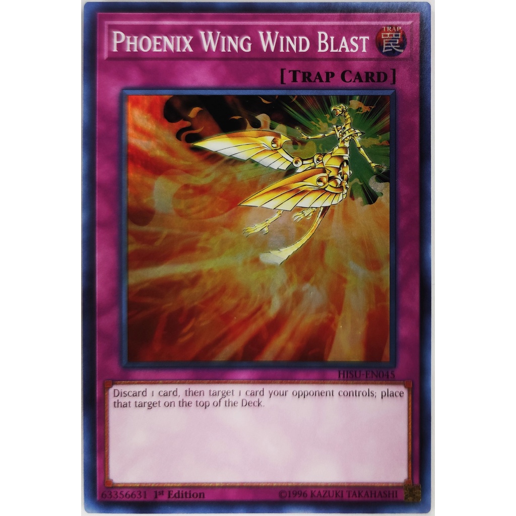 [Thẻ Yugioh] Phoenix Wing Wind Blast |EN| Super Rare