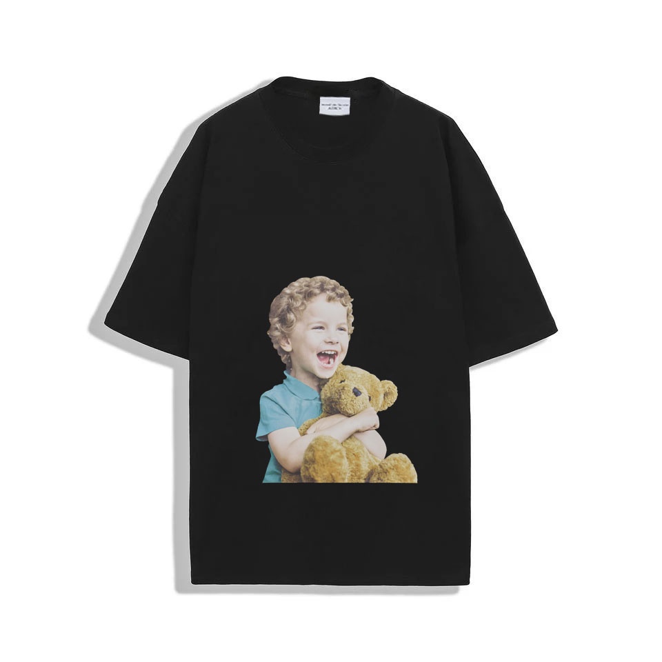 ÁO THUN ADLV TAY BOY GẤU 2021 UNISEX (M 91 - 92 )