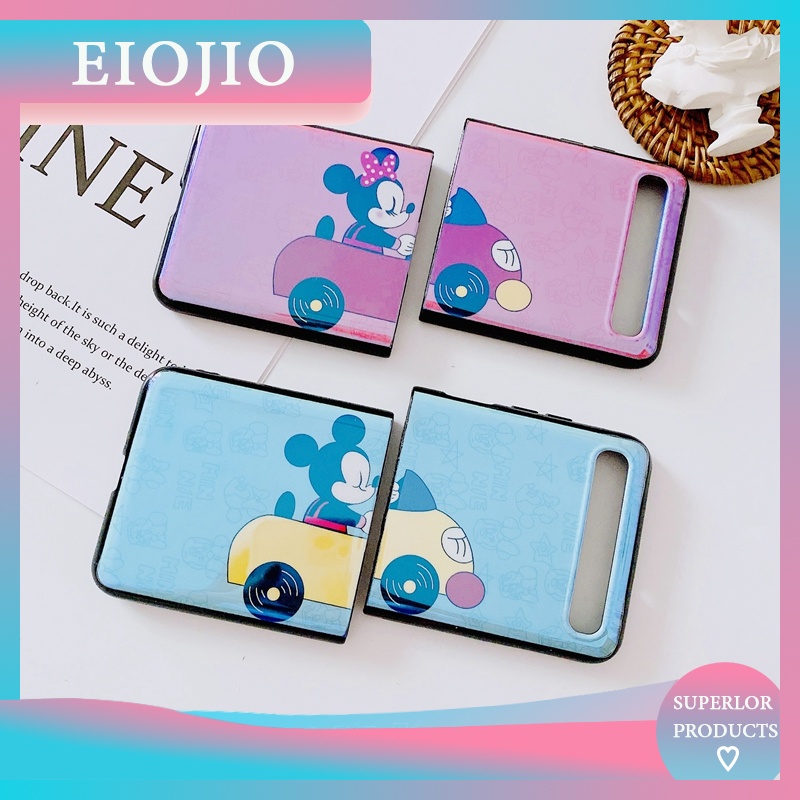 Ốp Điện Thoại PC Cứng Chống Sốc In Hình Thỏ Hoạt Hình Dễ Thương Cho Samsung Galaxy Z Flip 3 5G Z Flip4 Flip 4 / 3 / 2 / 1 5G