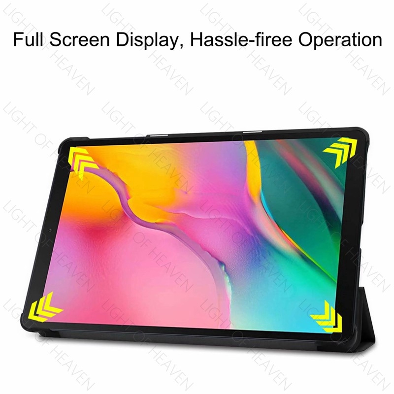 Samsung Galaxy Tab A 10.1 2019 T510 T515  Bao da máy tính bảng nắp lật phối nhựa PC ôm sát Smart | BigBuy360 - bigbuy360.vn