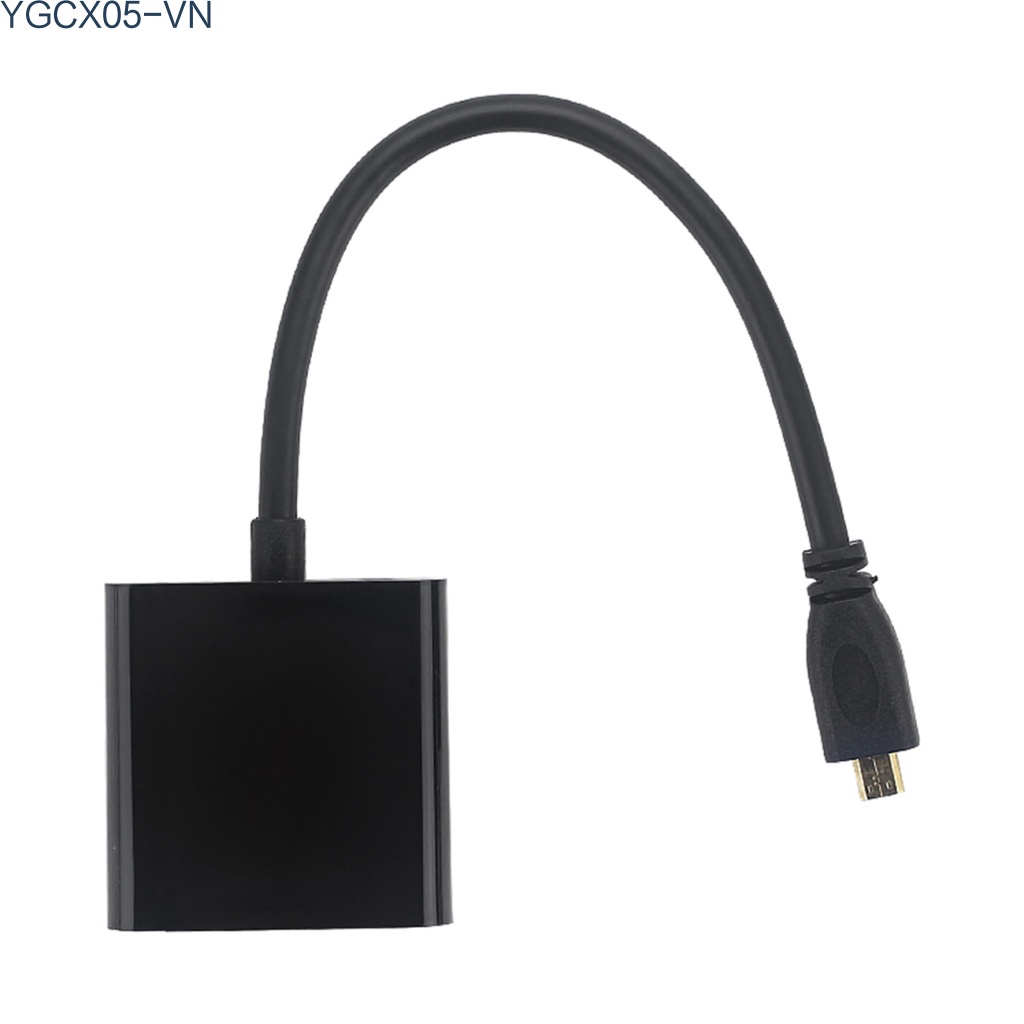 Cáp Chuyển Đổi Âm Thanh Từ Đầu Cắm Sang Ổ Cắm + Cổng Cắm Usb + Đầu Cắm Micro Hdmi Sang Vga Cho Điện Thoại / Raspberry Pi 4 | BigBuy360 - bigbuy360.vn