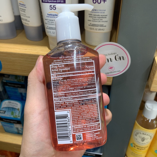 SALE SALE Sữa rửa mặt giảm mụn Neutrogena Pink Grapefruit Acne Face Wash ( 177mL ) SALE SALE