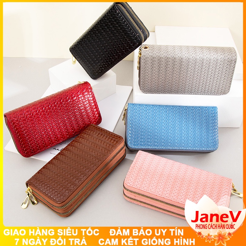 Ví Nữ Dài Cầm Tay Cao Cấp Sang Trọng Phong Cách Hàn Quốc TVNN398