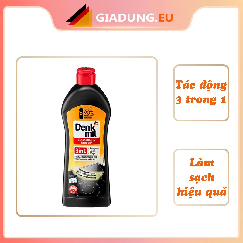 Dung dịch vệ sinh bếp từ 3 in 1 Denkmit