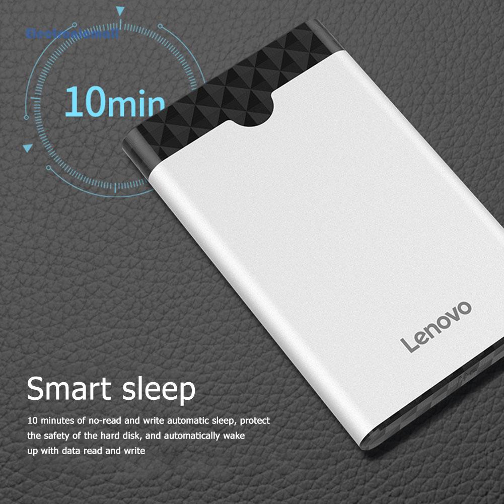 Vỏ Ổ Cứng Điện Tửmall01 Lenovo S-03 Usb 3.0 Sata Hdd Ssd Box 5gbps 2.5 Inch Ốp