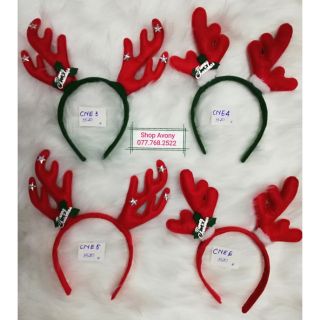 🦌 Cài tóc tuần lộc ( sừng hươu) Noel 2019