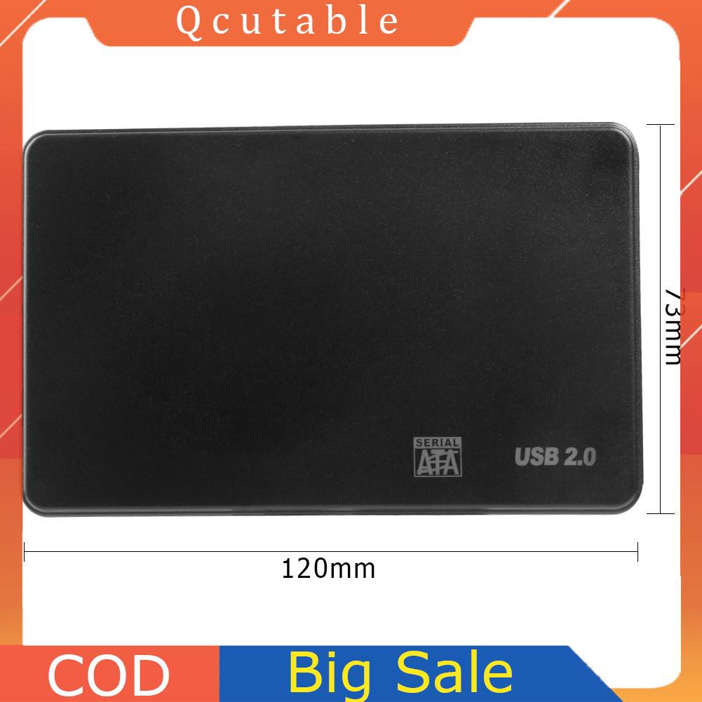 Vỏ Ổ Cứng Ngoài 2.5 Hdd Ssd Usb2.0 | BigBuy360 - bigbuy360.vn