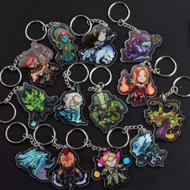 <DOTA 2 SHOP> Móc khóa hero dota 2