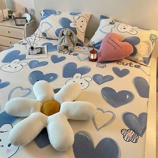 Bộ ga trải giường cotton poly, ga nệm drap giường đủ size đủ màu - cotton poly drap bốn mùa