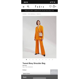Túi Pedro hàng auth xịn sò
