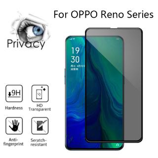 Kính Cường Lực Bảo Vệ Màn Hình Chống Nhìn Trộm Cho Oppo Reno 3 Pro Realme X50 A8 A31 A91 2020 Find X2
