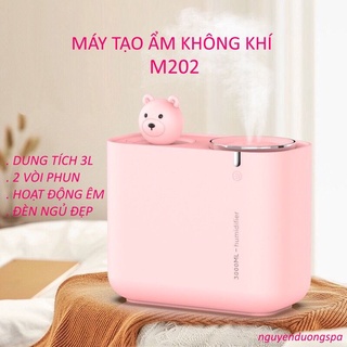 Máy tạo độ ẩm không khí Humidifier M202 dung tích 3lít công suất 200ml/h