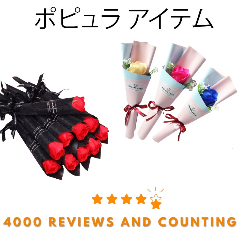 Set 10 Bông Hoa Hồng Sáp Lãng Mạn Ngày Lễ Tạ Ơn 2023